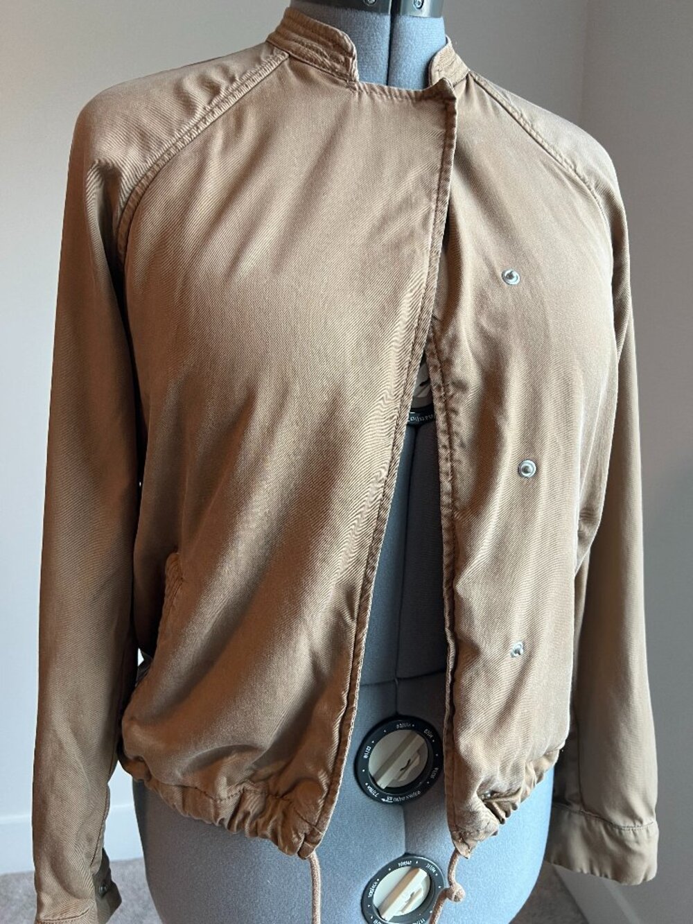 Gap Cotton-blend Bomber Jacket in Camel Brown